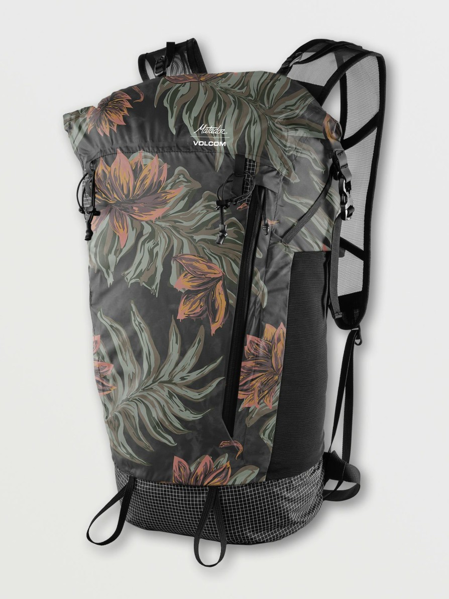 Core Outdoor * | Volcom Limited Edition Matador Freerain Backpack Rinsed Black