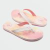 Kids * | Volcom Discount Online Girls Vicky Sandals Tie Dye