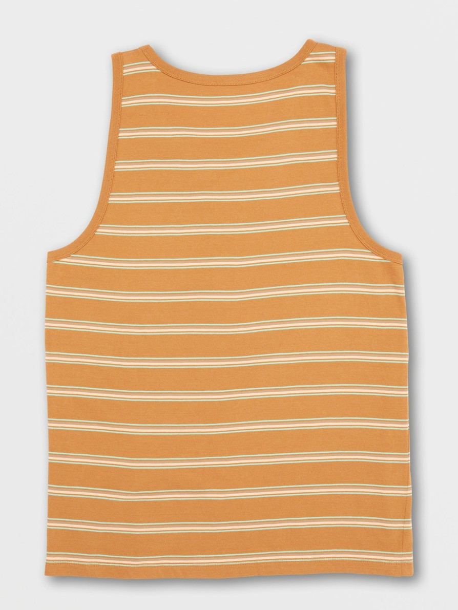 Mens Clothing * | Volcom Latest Ayers Tank Tobacco