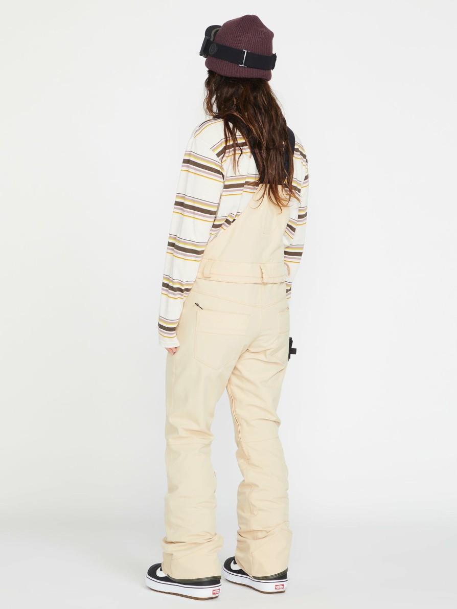 Core Snow * | Volcom New Womens Swift Bib Overall Sand