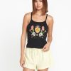 Womens Clothing * | Volcom Quality Guarantee 1991 Strappy Tank Black