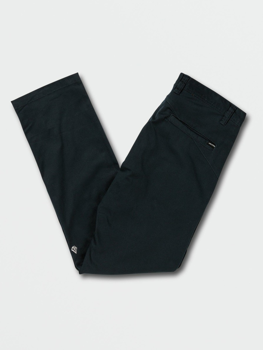 Mens Clothing * | Volcom Best-Selling Frickin Modern Stretch Pants Dark Navy