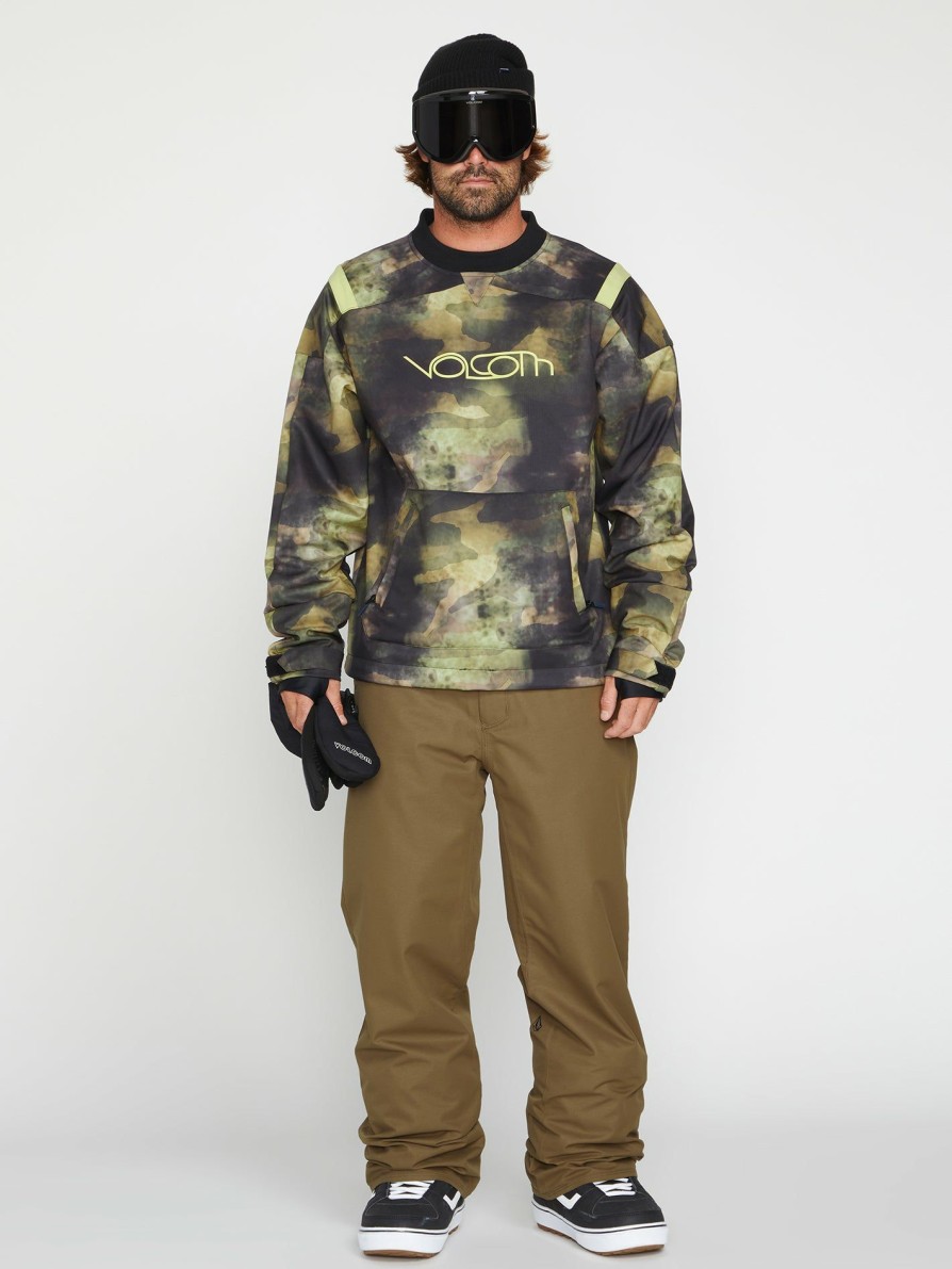 Core Snow * | Volcom Gift Selection Mens All I Got Pullover Crew Camouflage