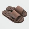 Mens Accessories * | Volcom Unique Recliner Slide Sandals Brown