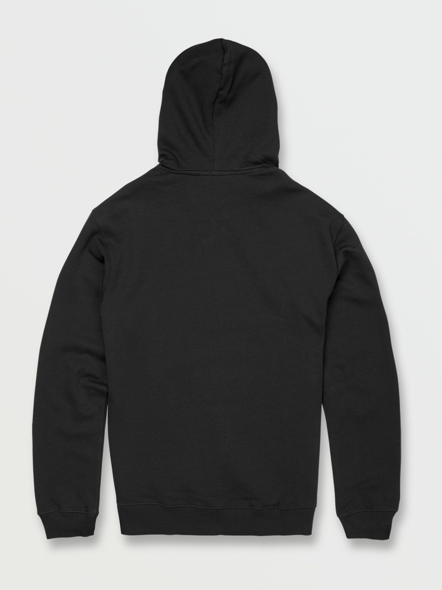 Mens Clothing * | Cheaper Volcom Entertainment Pullover Hoodie Black