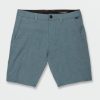 Kids * | Volcom Excellent Quality Big Boys Frickin Cross Shred Static Shorts Cruzer Blue