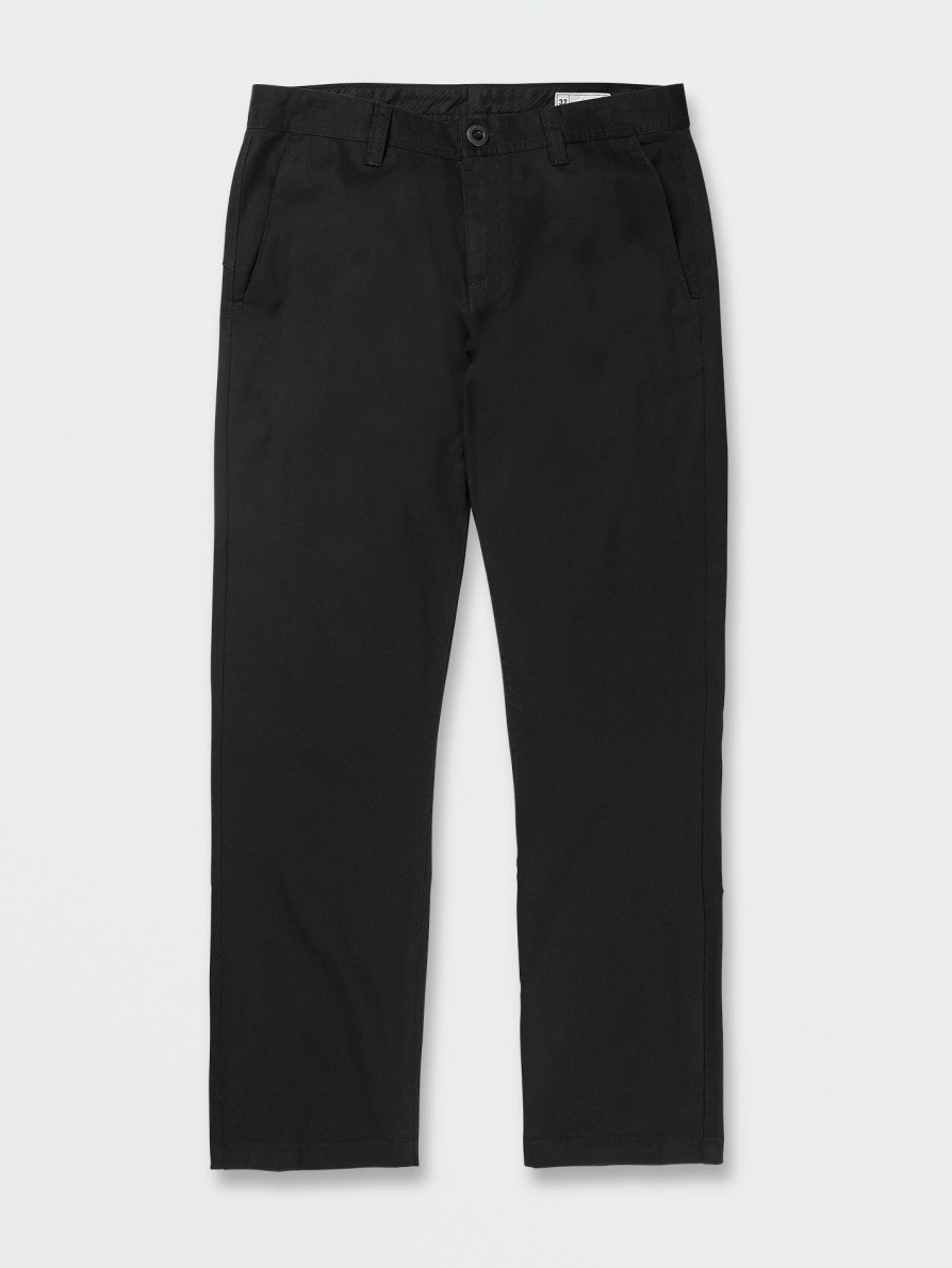 Core Skate * | Volcom Latest Frickin Regular Stretch Pants Black