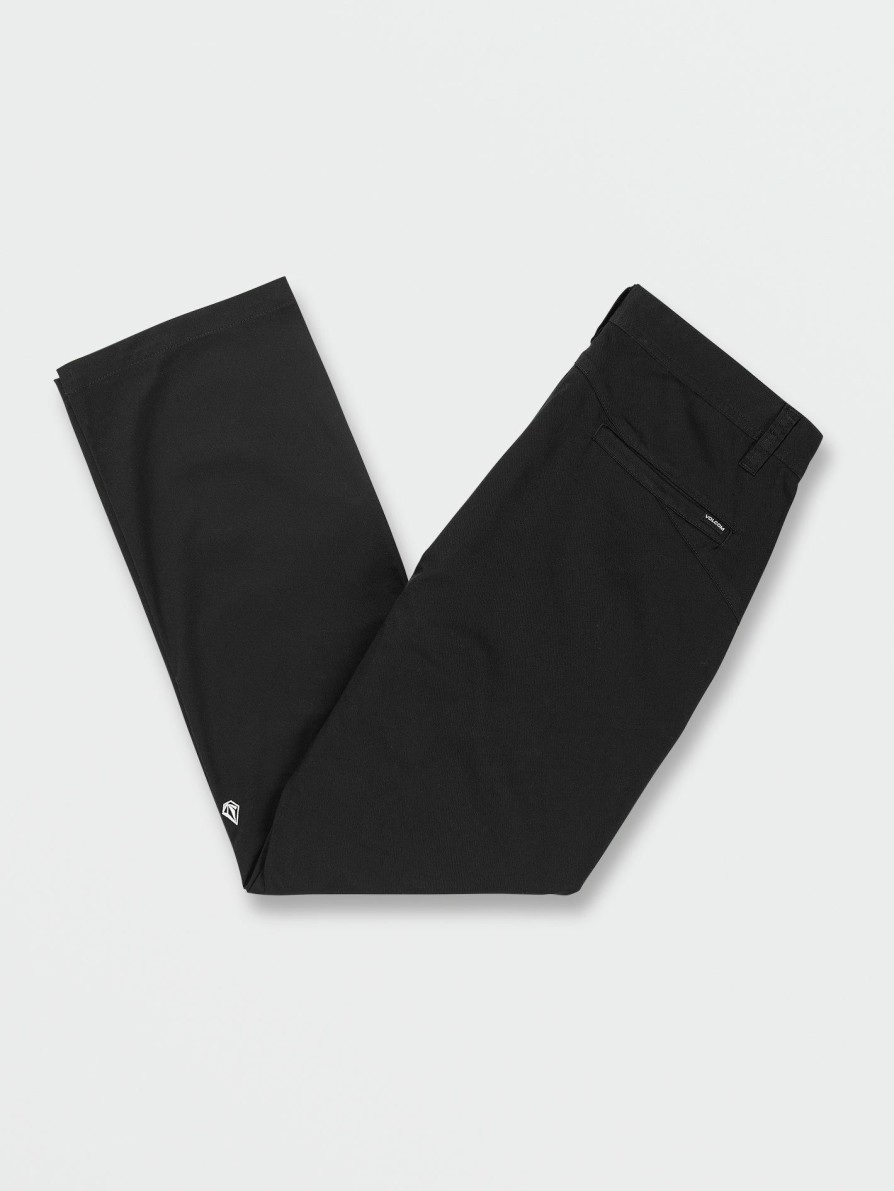 Core Skate * | Volcom Latest Frickin Regular Stretch Pants Black