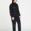 Core Snow * | Volcom Limited Edition Womens Polar Fleece Pants Black