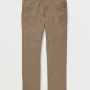 Mens Accessories * | Volcom Limited Edition Frickin Slim Stretch Pants Khaki