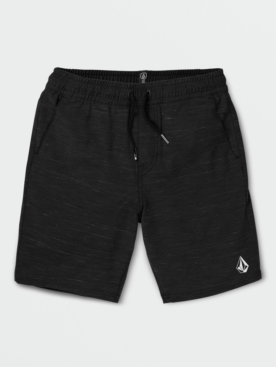 Core Skate * | Volcom Wholesale Understoned Hybrid Shorts Black