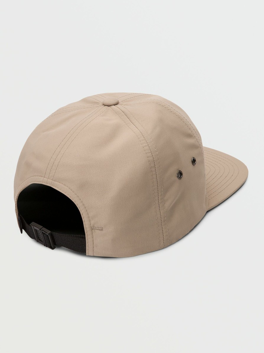 Mens Accessories * | Discount Online Volcomotion Adjustable Hat Khaki