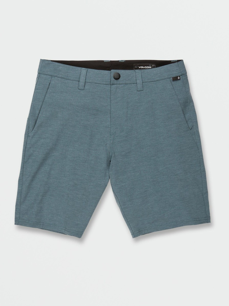 Kids * | Volcom Cheaper Little Boys Frickin Cross Shred Static Shorts Cruzer Blue