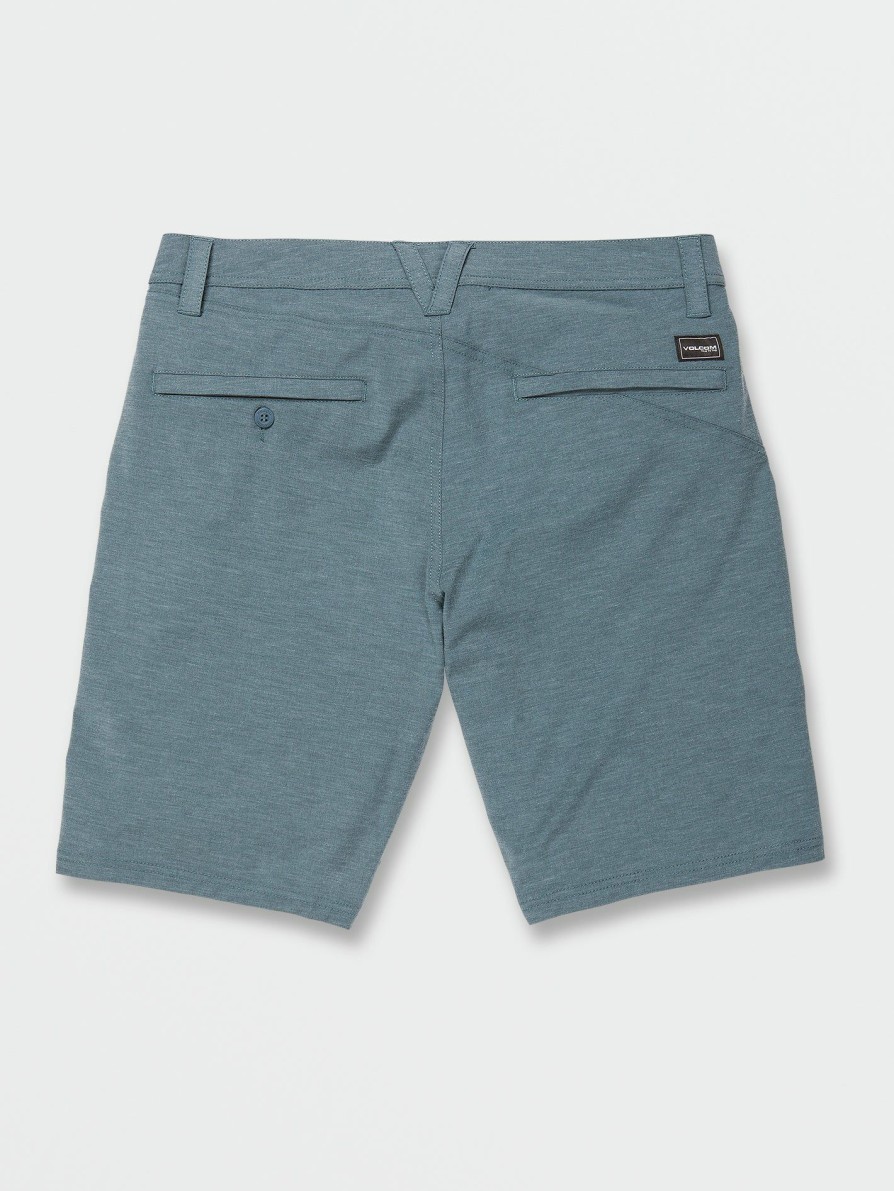 Kids * | Volcom Cheaper Little Boys Frickin Cross Shred Static Shorts Cruzer Blue