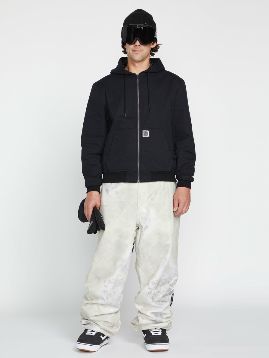 Core Snow * | Volcom Tendy Style Mens Dustbox Jacket Black